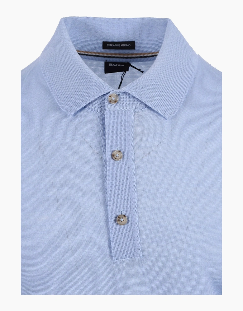 Boss Black BOSS NOLANO POLO LIGHT PASTEL BLUE