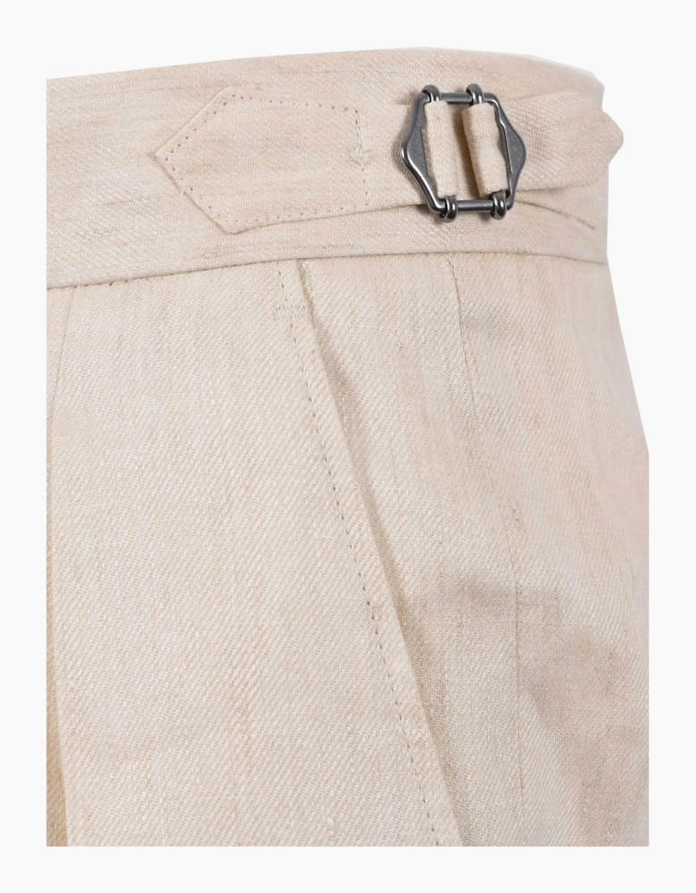 Boss Black PERIN SHORTS OPEN BEIGE