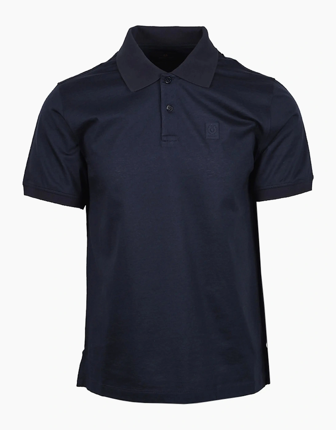 Belstaff Men's Navy Steel Polo Dark Ink  46 Size 3XL