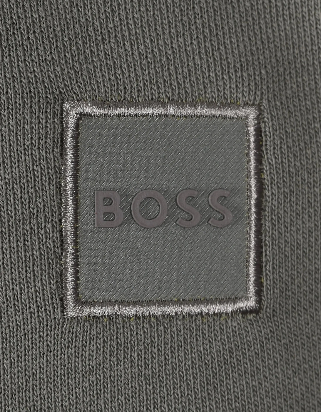 Boss Orange ZETRUST HALF-ZIP SWEATSHIRT OPEN GREY