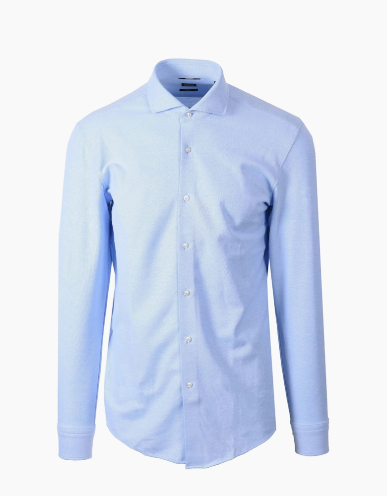 BOSS BLACK P HANK SHIRT LIGHT PASTEL BLUE