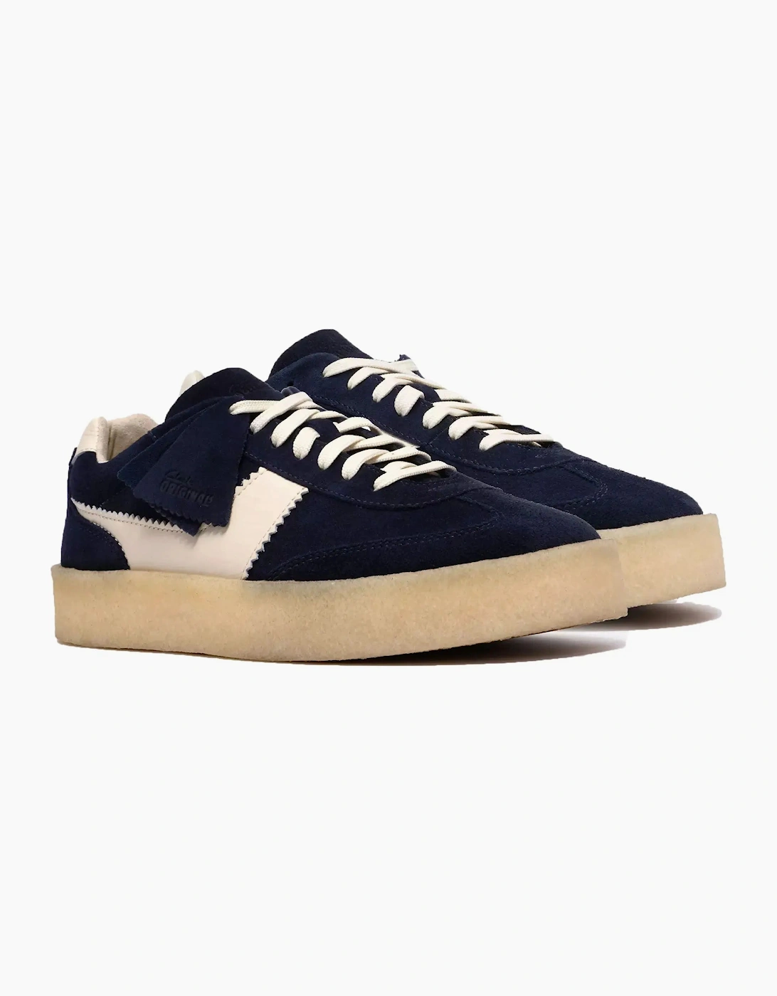 CLARKS ORIGINALS TOR 80 TRAINER NAVY COMBINATION