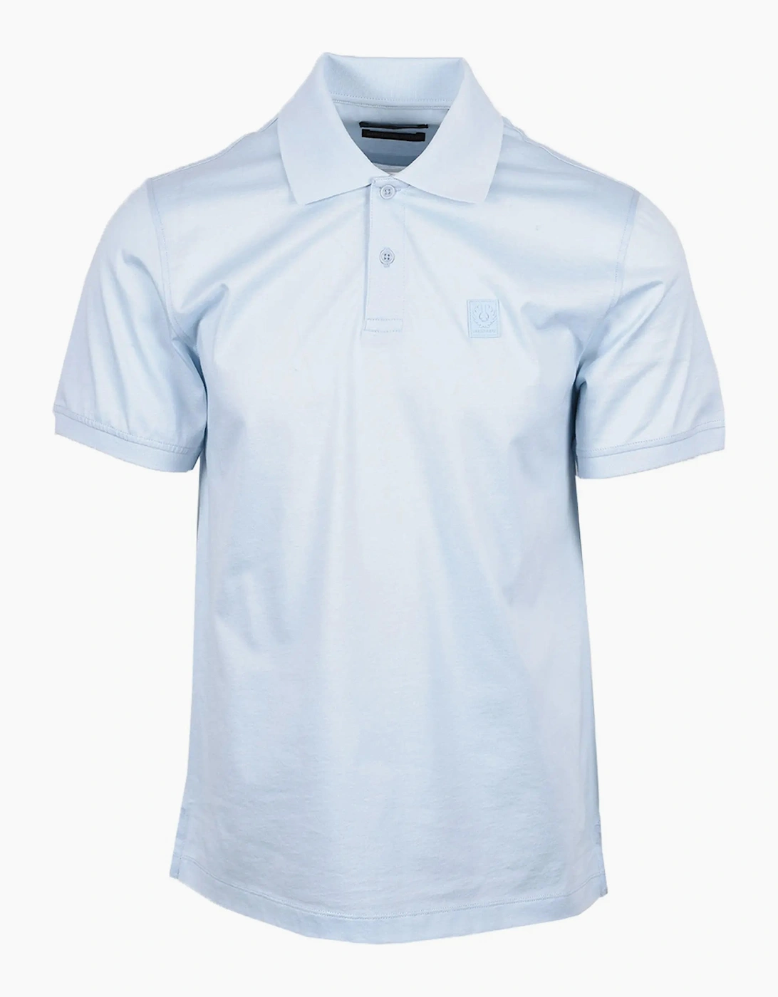 Belstaff Men's Blue Steel Polo Sky  40 Size L