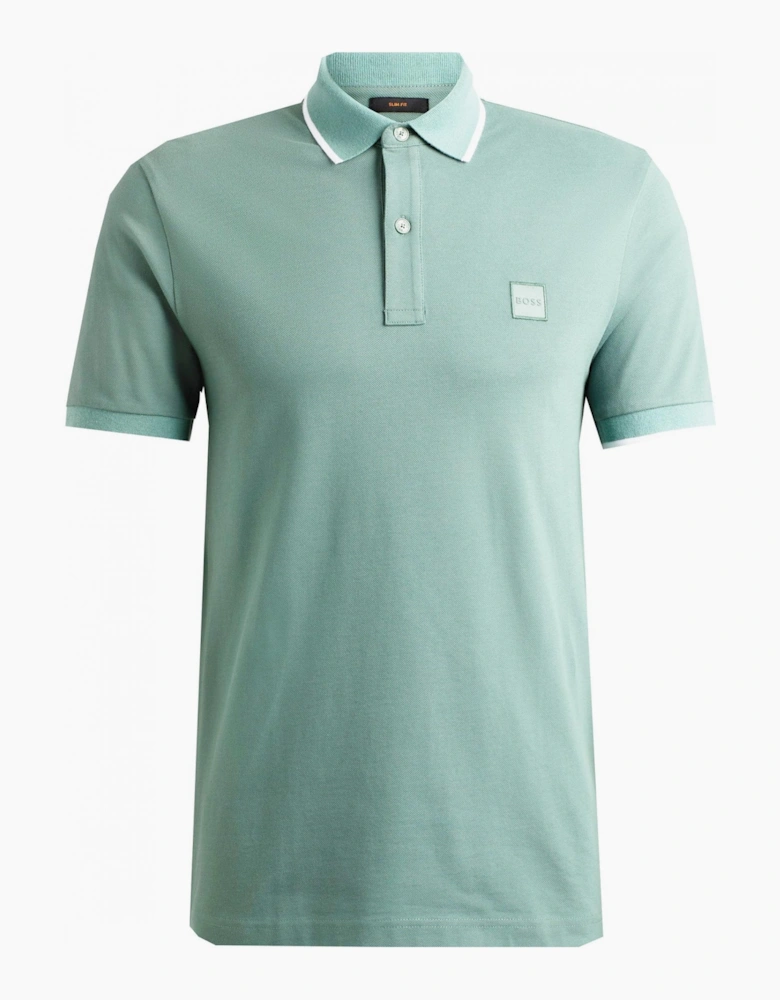 Hugo Boss Men's Mint Green Passertip Polo