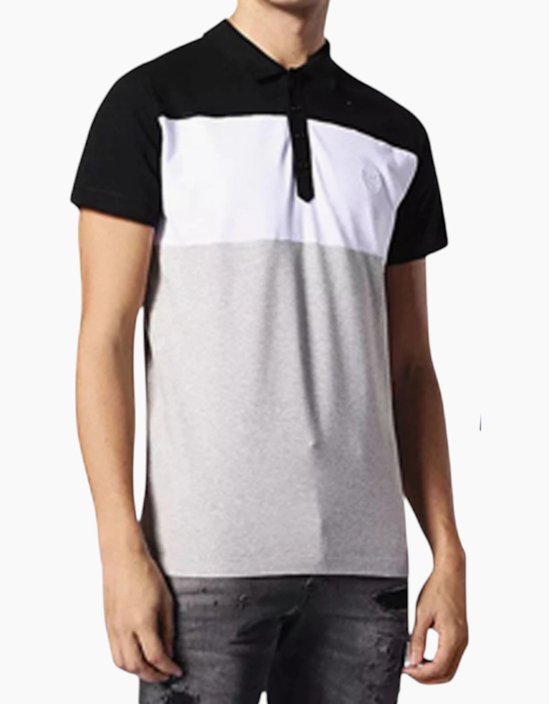 DIESEL T DAY Mens Polo T Shirt Short Sleeve Slim Fit Casual Summer Golf Tee Top, 3 of 2