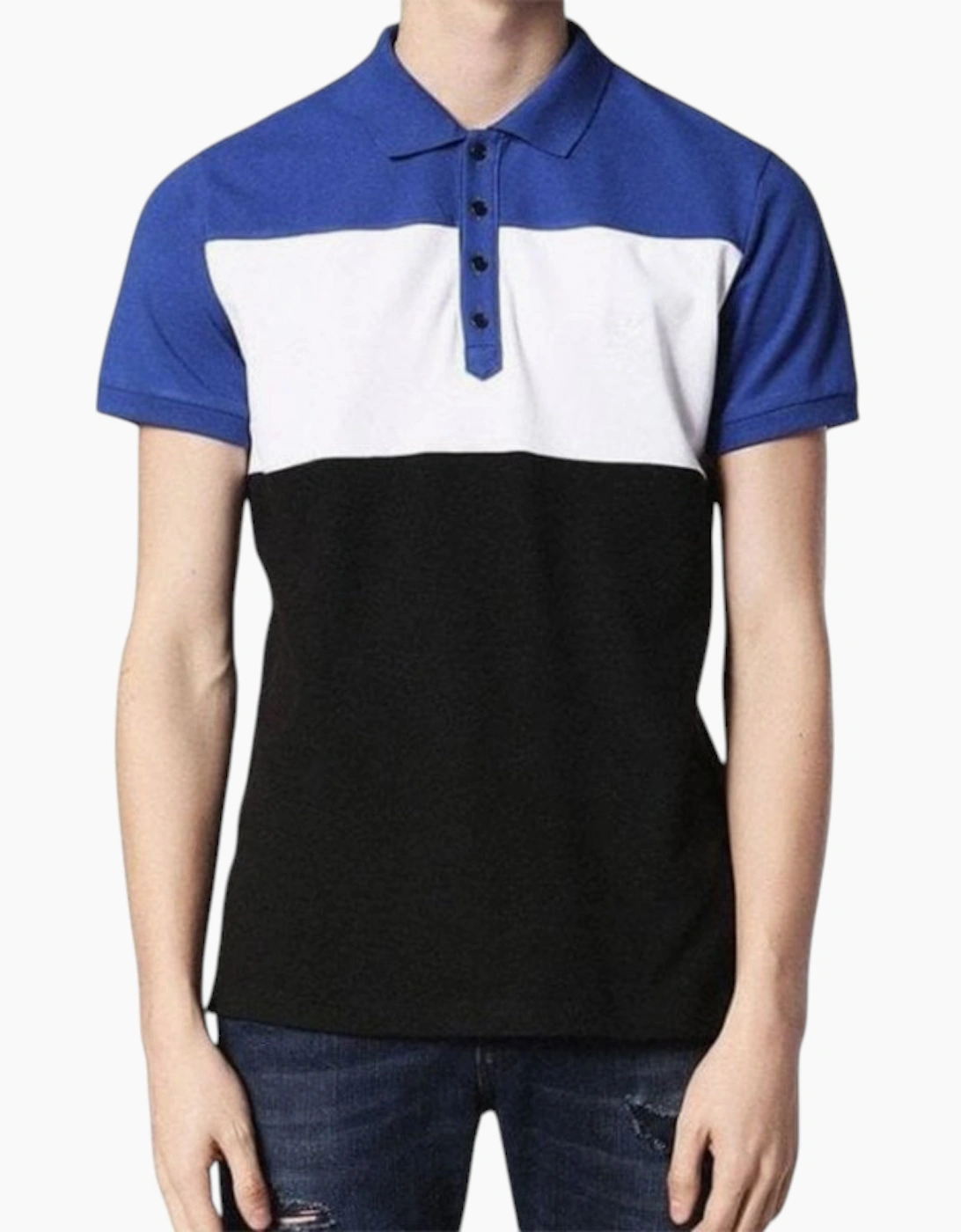 DIESEL T DAY Mens Polo T Shirt Short Sleeve Slim Fit Casual Summer Golf Tee Top, 3 of 2