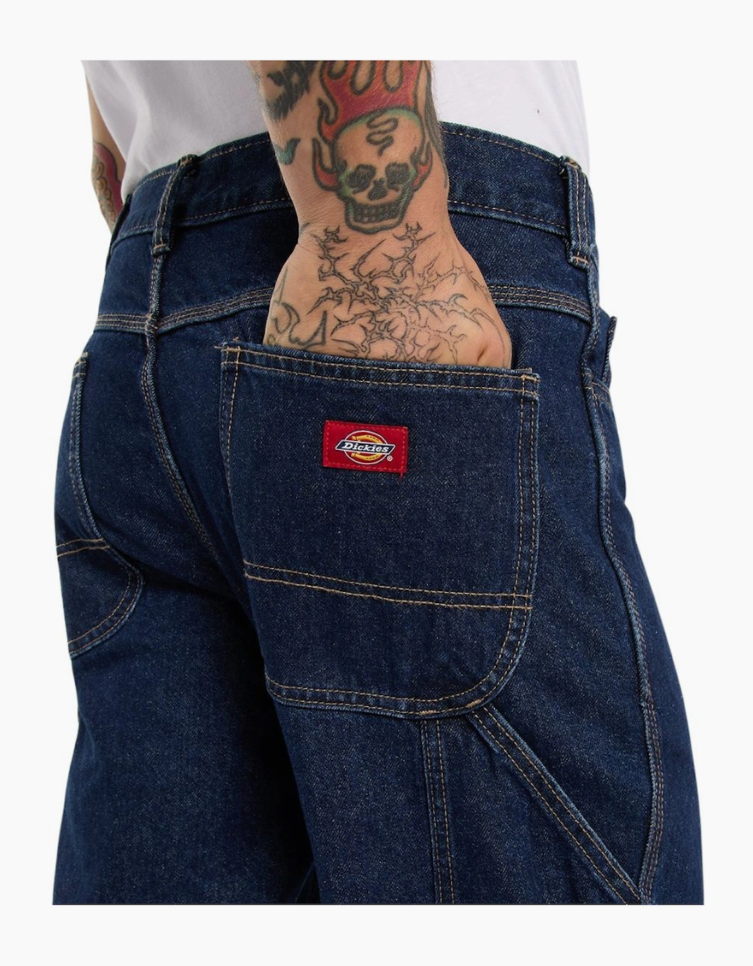 Dickies 993 Regular Tapered Carpenter Dark Indigo Jeans