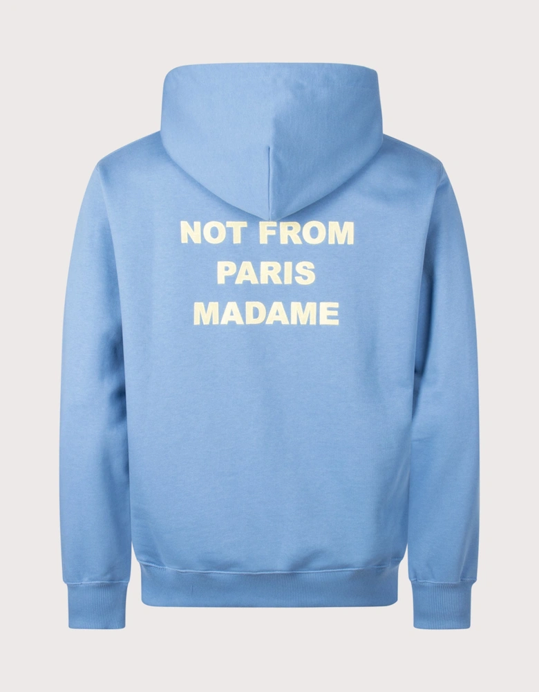 Relaxed Fit Slogan Hoodie