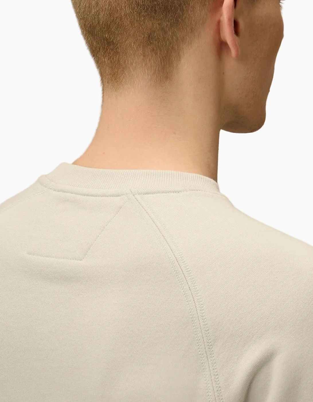 Diagonal Raised Fleece Logo Sweatshirt