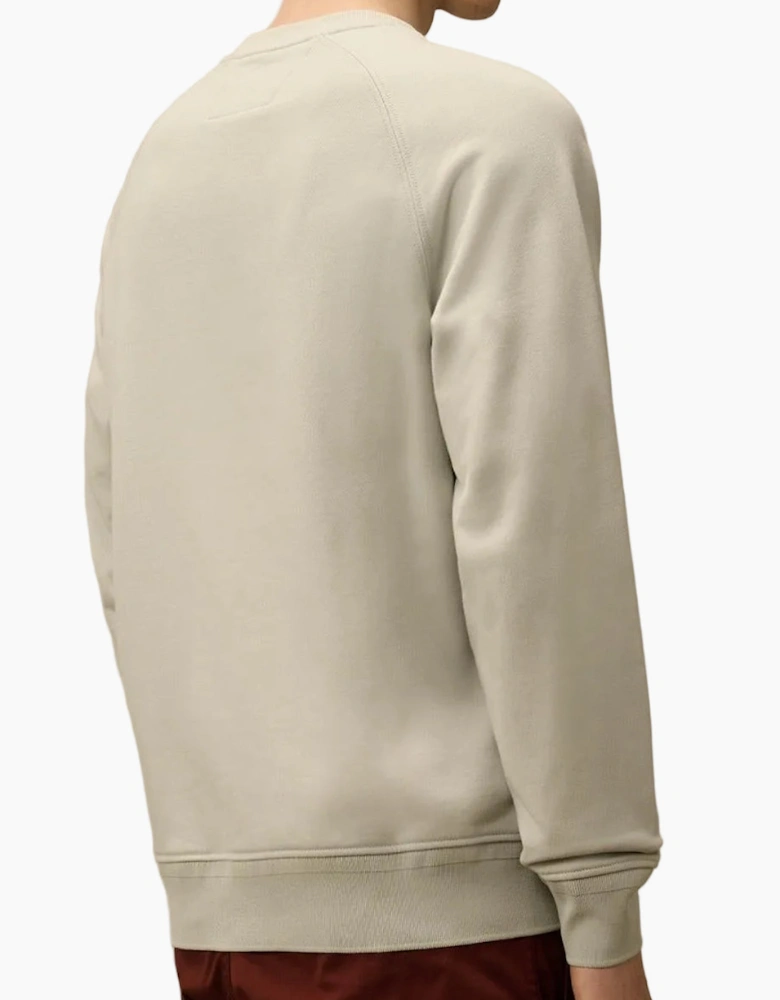 Diagonal Raised Fleece Logo Sweatshirt