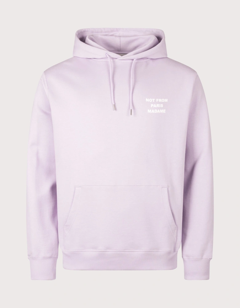 Relaxed Fit Slogan Hoodie