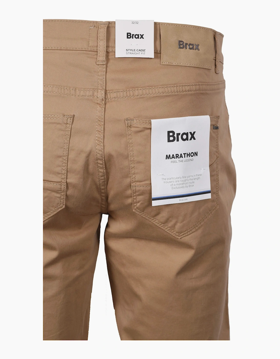 BRAX CADIZ COTTON JEANS TAN, 4 of 3