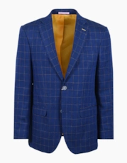 Blue Yellow Check