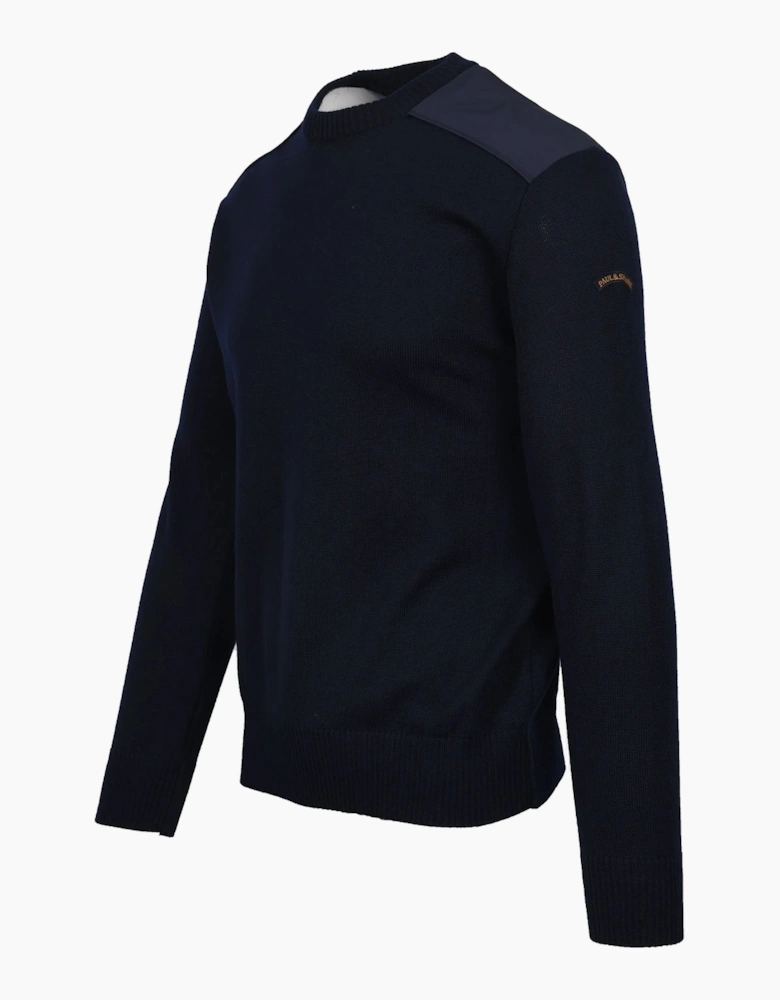 Paul & Shark CREW NECK KNITWEAR NAVY