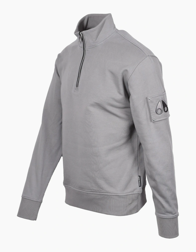 MOOSE KNUCKLES HARTSFIELD HALF ZIP INDUSTRY