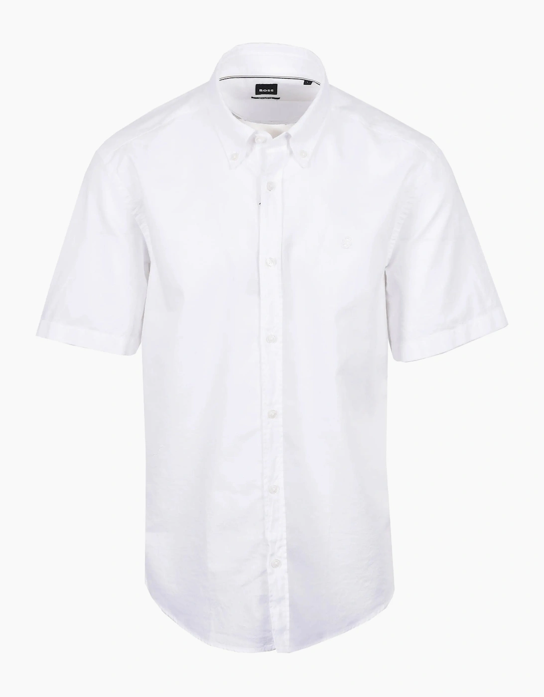 Hugo Boss Men's White Boss Black H Liam Shirt  46 Size 3XL