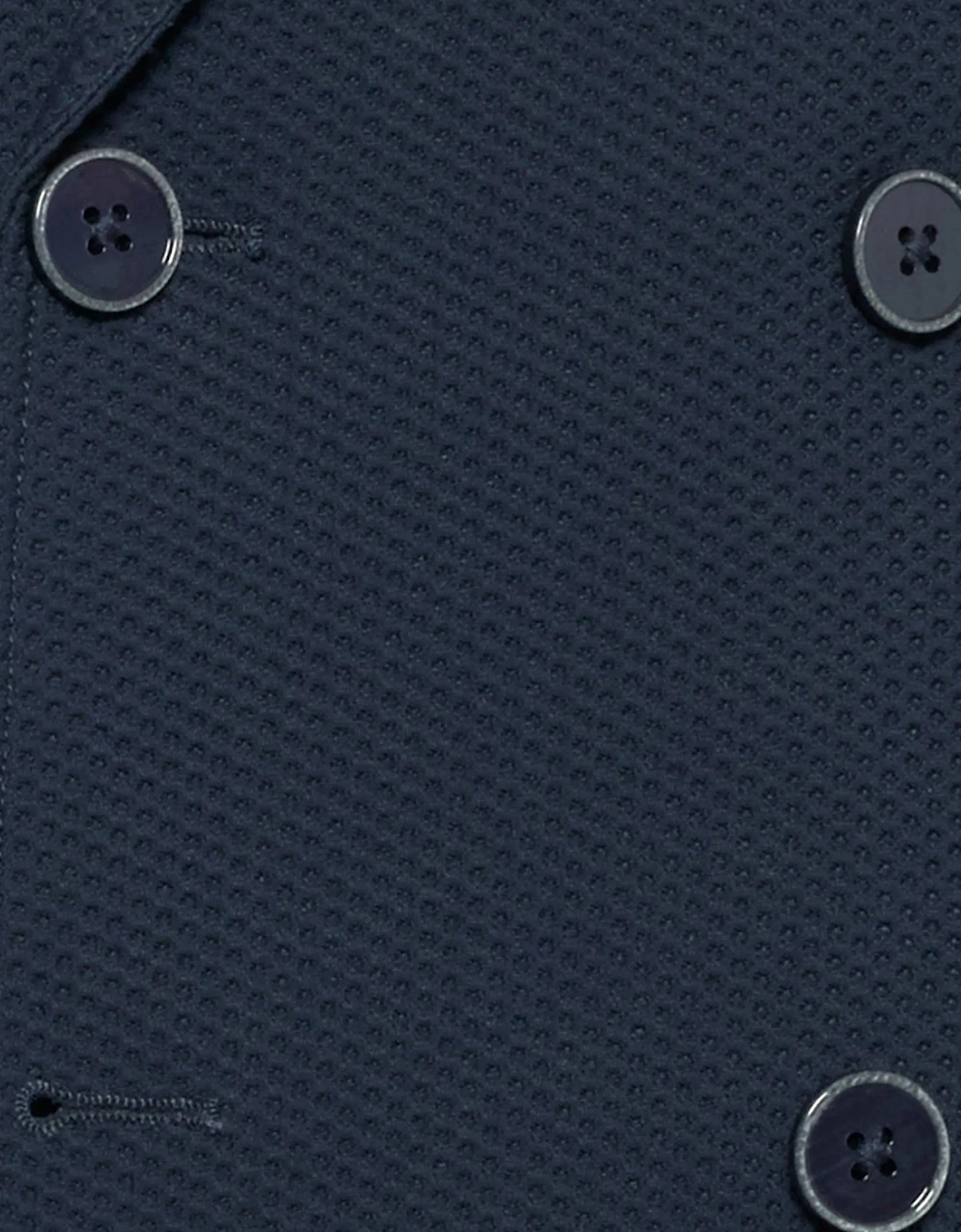 R2 DOUBLE BREASTED TRAVEL JACKET NAVY