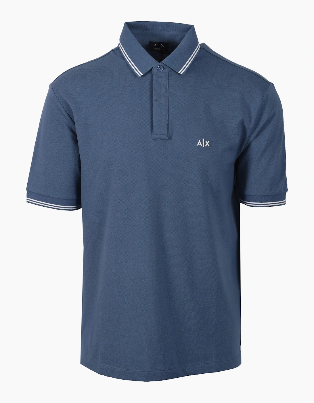 Armani Exchange Men's Blue Polo Shirt China  42 Size Xl