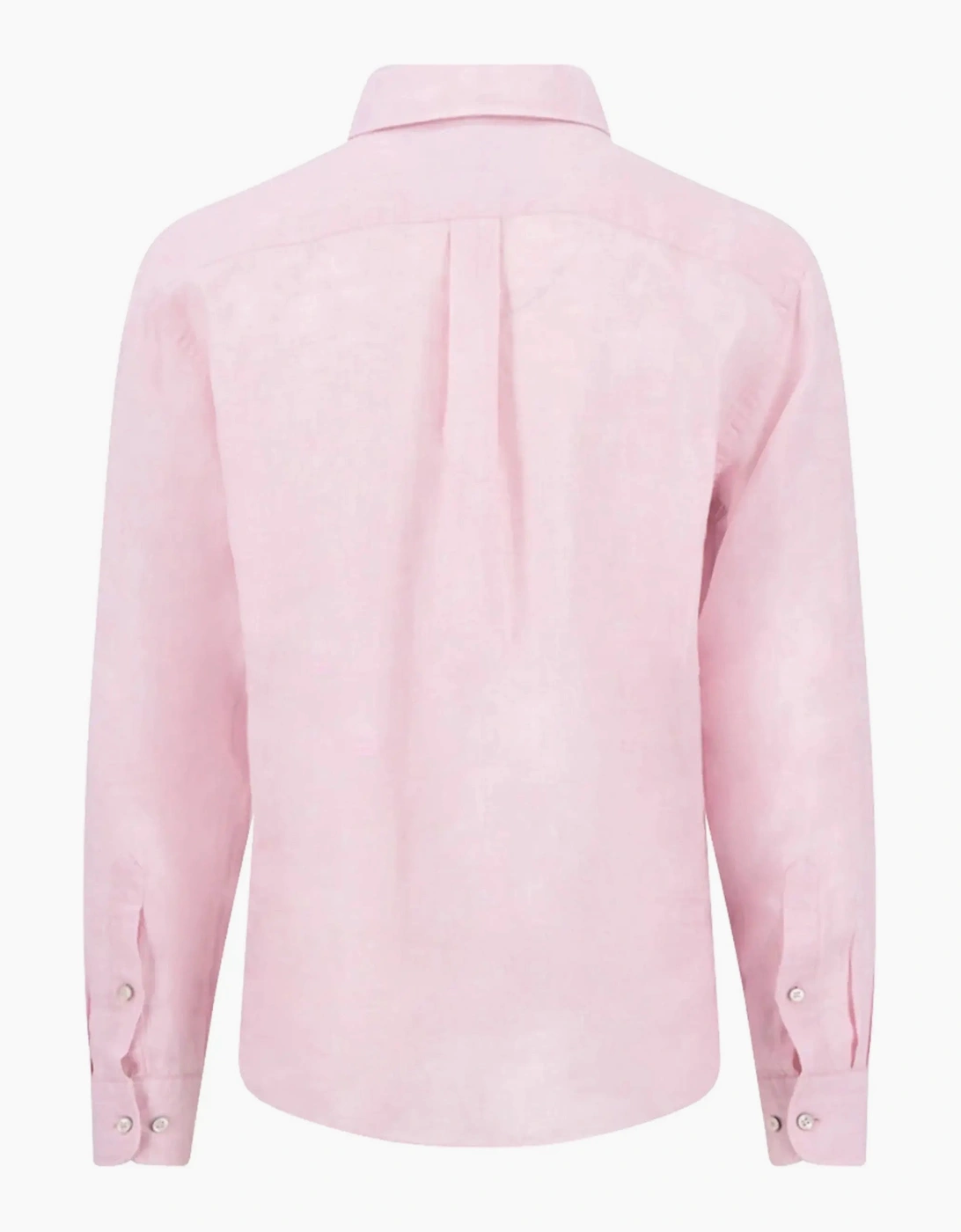 FYNCH-HATTON LONG SLEEVED LINEN SHIRT MAGNOLIA