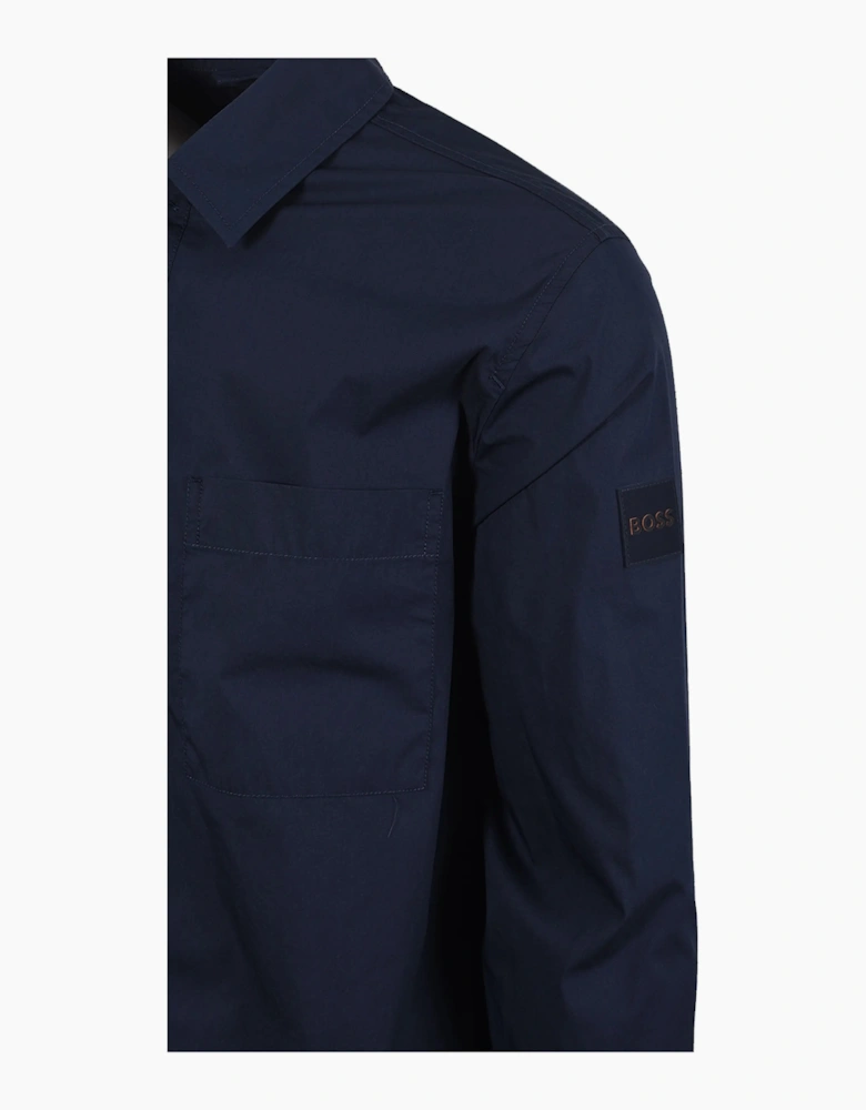 Boss Orange BOSS LOCKYO SHIRT DARK BLUE