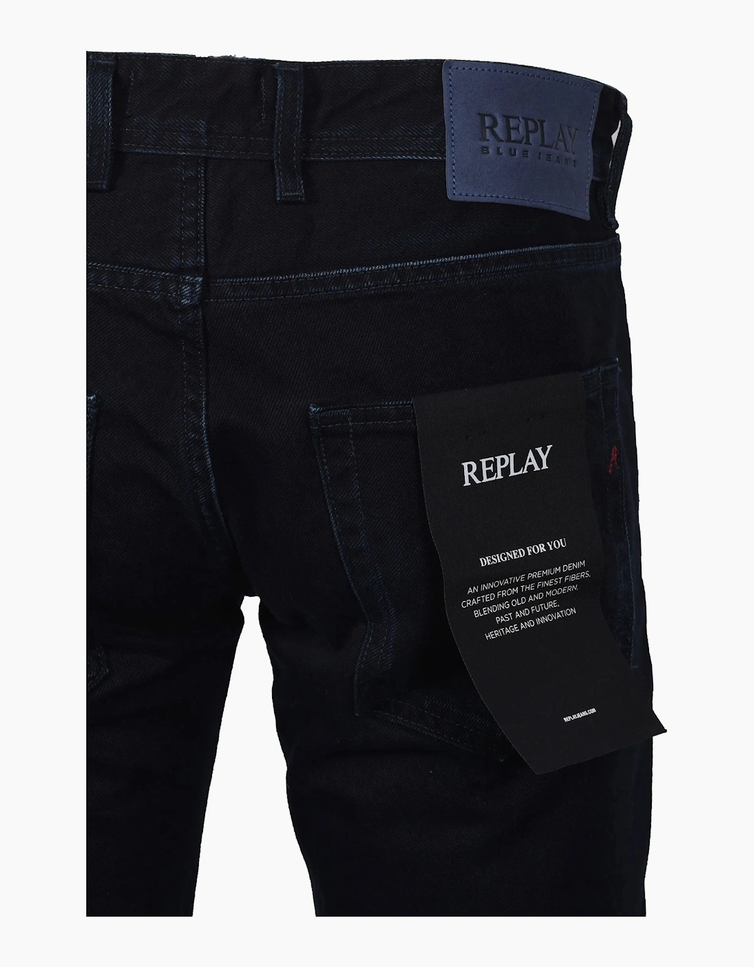 REPLAY GROVER JEAN DARK INDIGO, 4 of 3