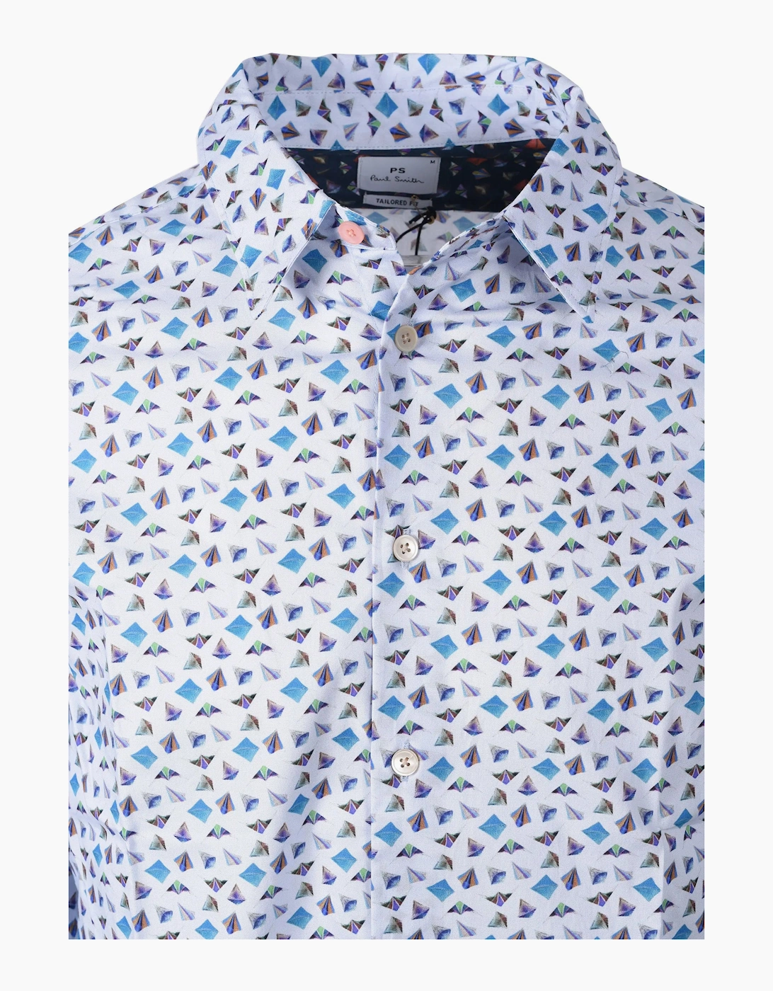 PAUL SMITH LS TAILORED FIT SHIRT LIGHT BLUE