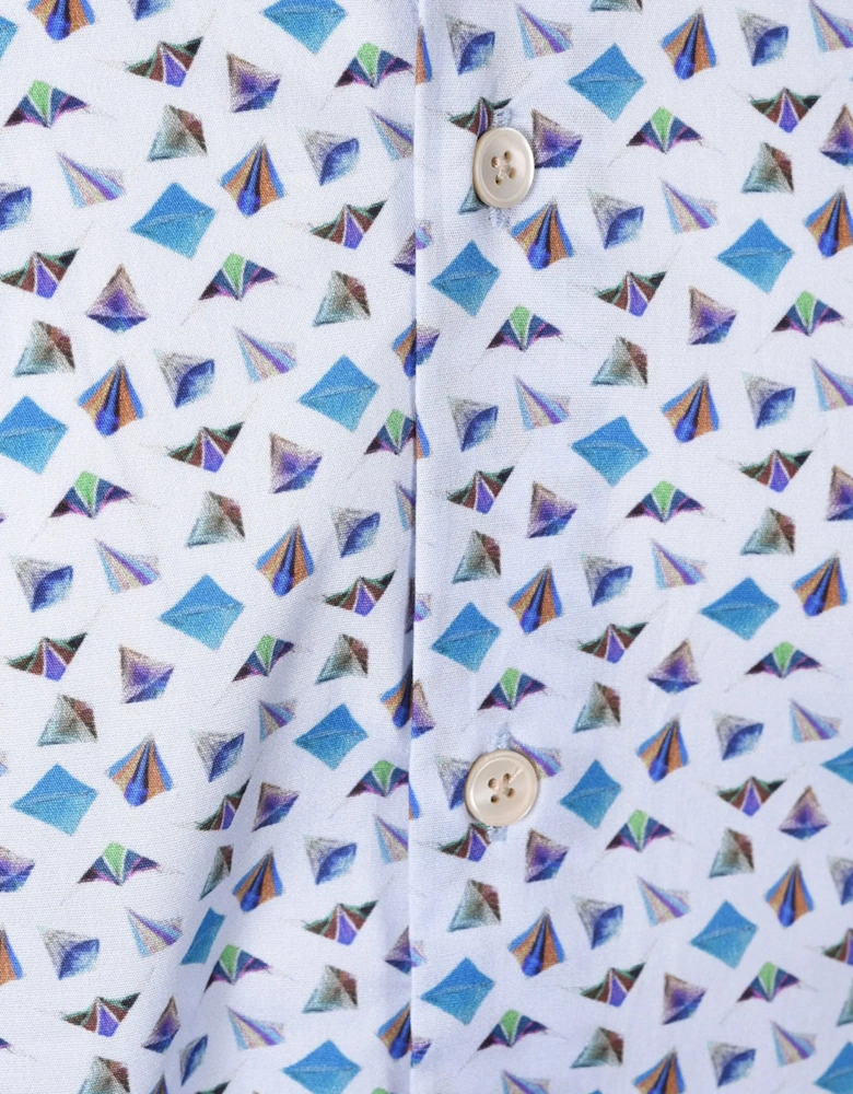 PAUL SMITH LS TAILORED FIT SHIRT LIGHT BLUE