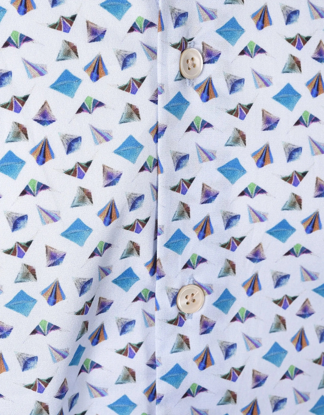 PAUL SMITH LS TAILORED FIT SHIRT LIGHT BLUE