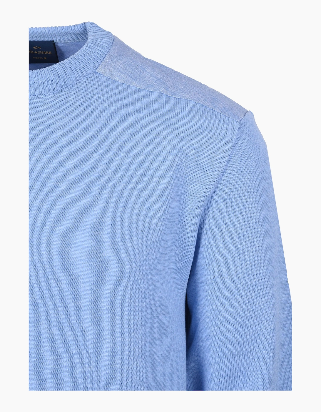 Paul & Shark CREW NECK KNITWEAR LIGHT BLUE