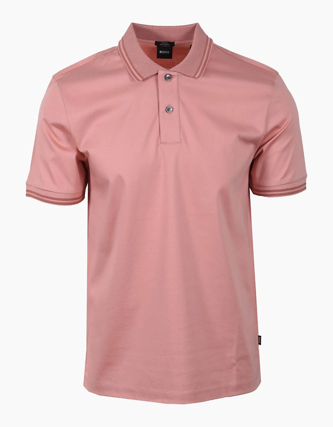 Hugo Boss Men's Pink Boss Black H Phillipson Polo Light Pastel  38 Size M