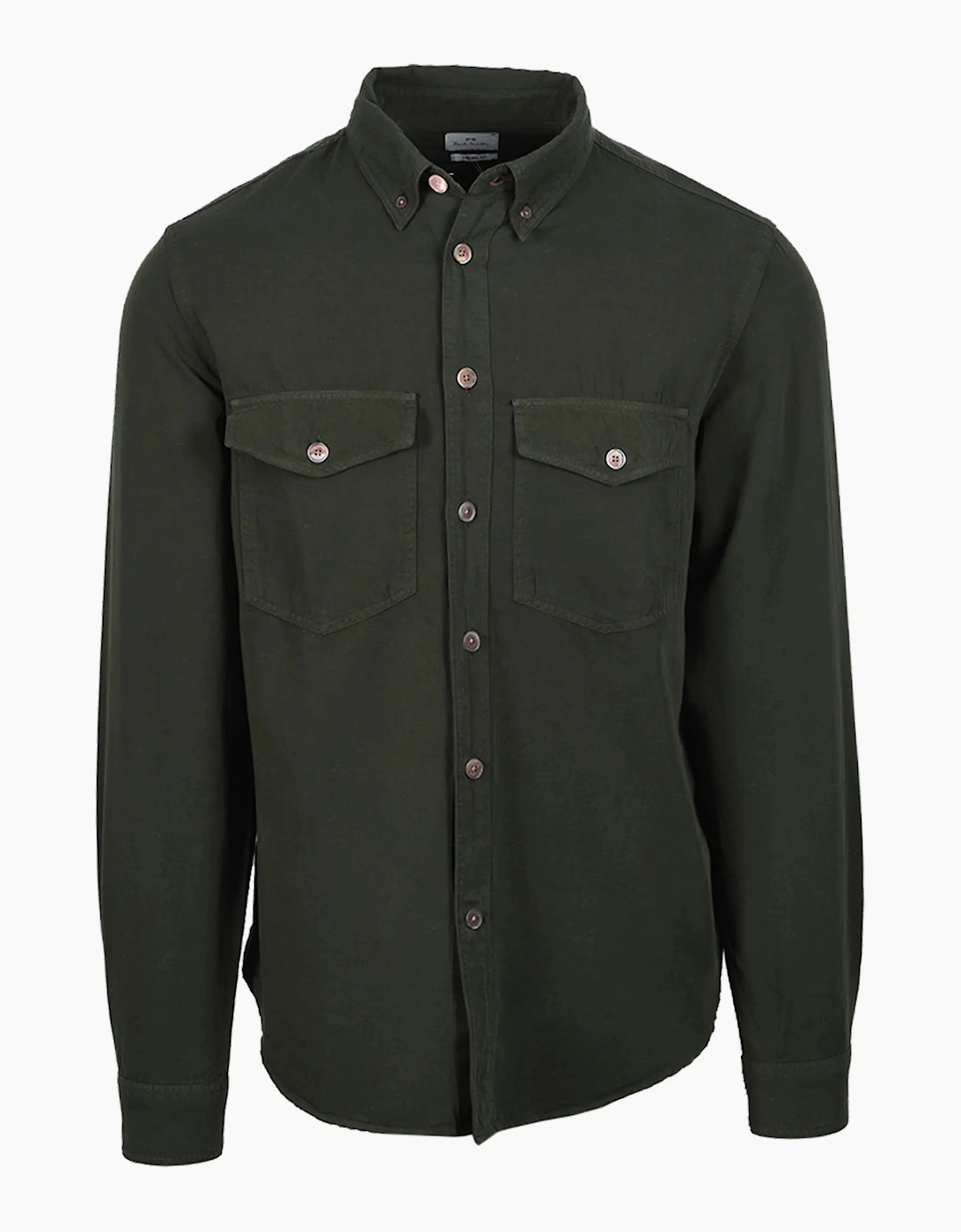 PAUL SMITH CASUAL FIT SHIRT GREEN, 4 of 3