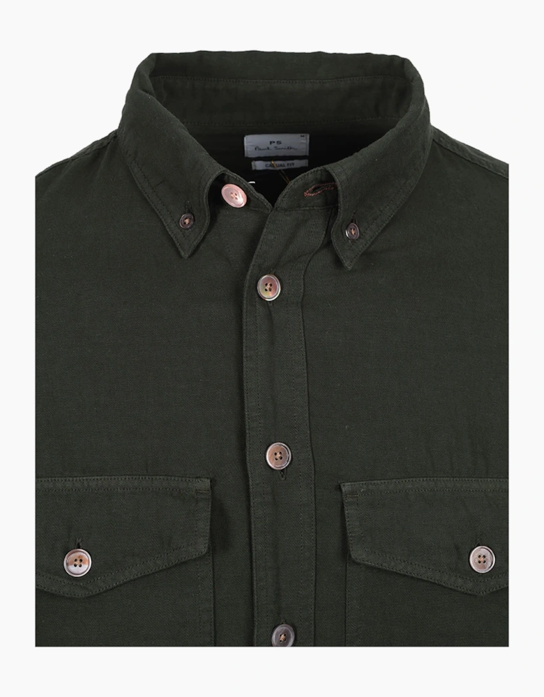 PAUL SMITH CASUAL FIT SHIRT GREEN