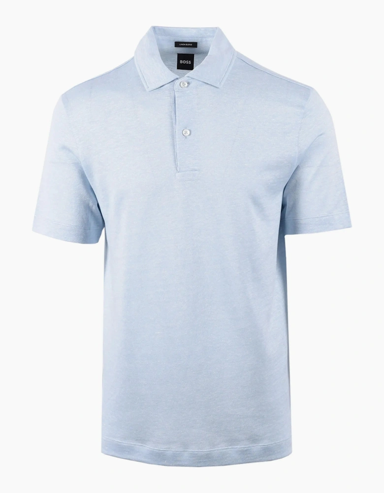 Boss Black H PRESS POLO LIGHT PASTEL BLUE