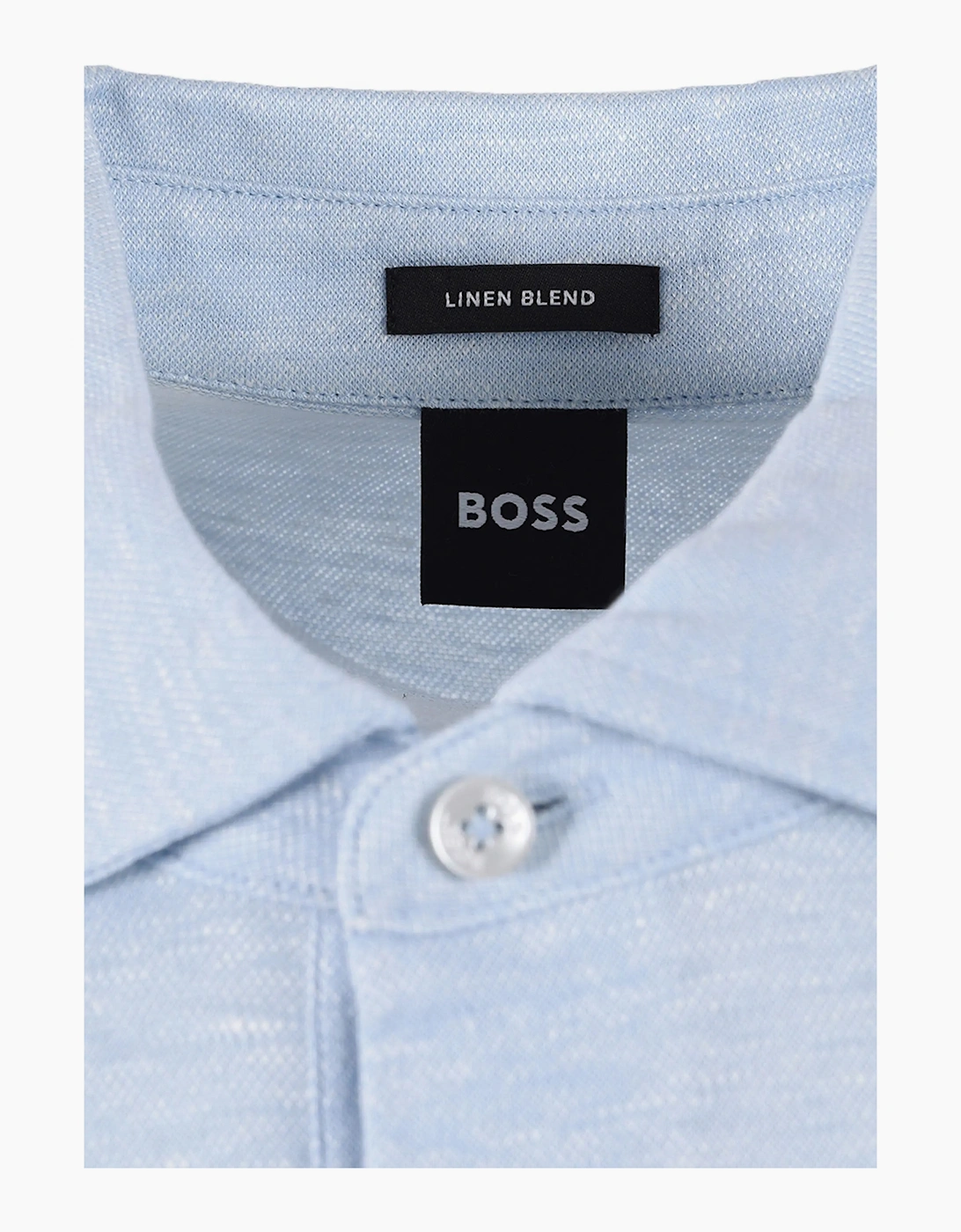 Boss Black H PRESS POLO LIGHT PASTEL BLUE