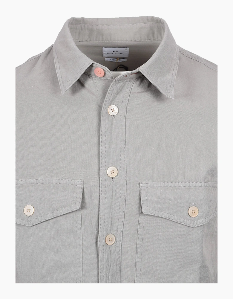 PAUL SMITH CASUAL FIT SHIRT GREY