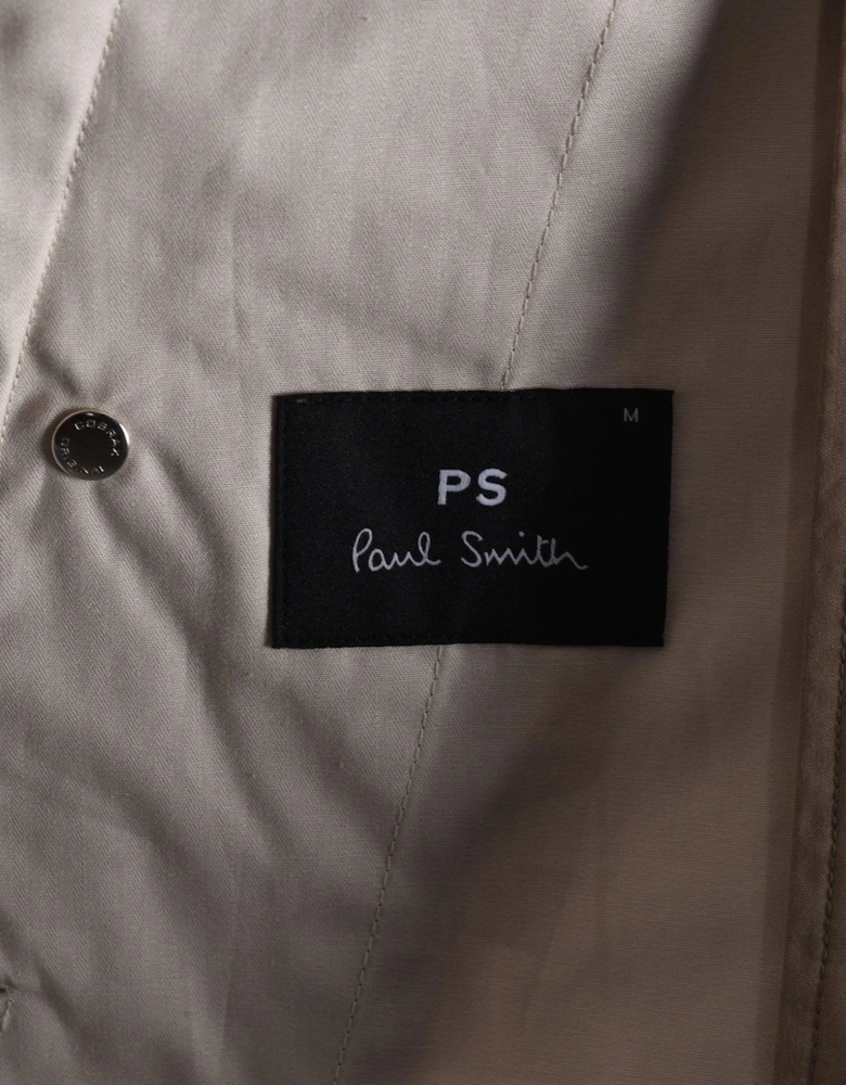 Paul Smith PAUL SMITH COACH JACKET LIGHT BEIGE