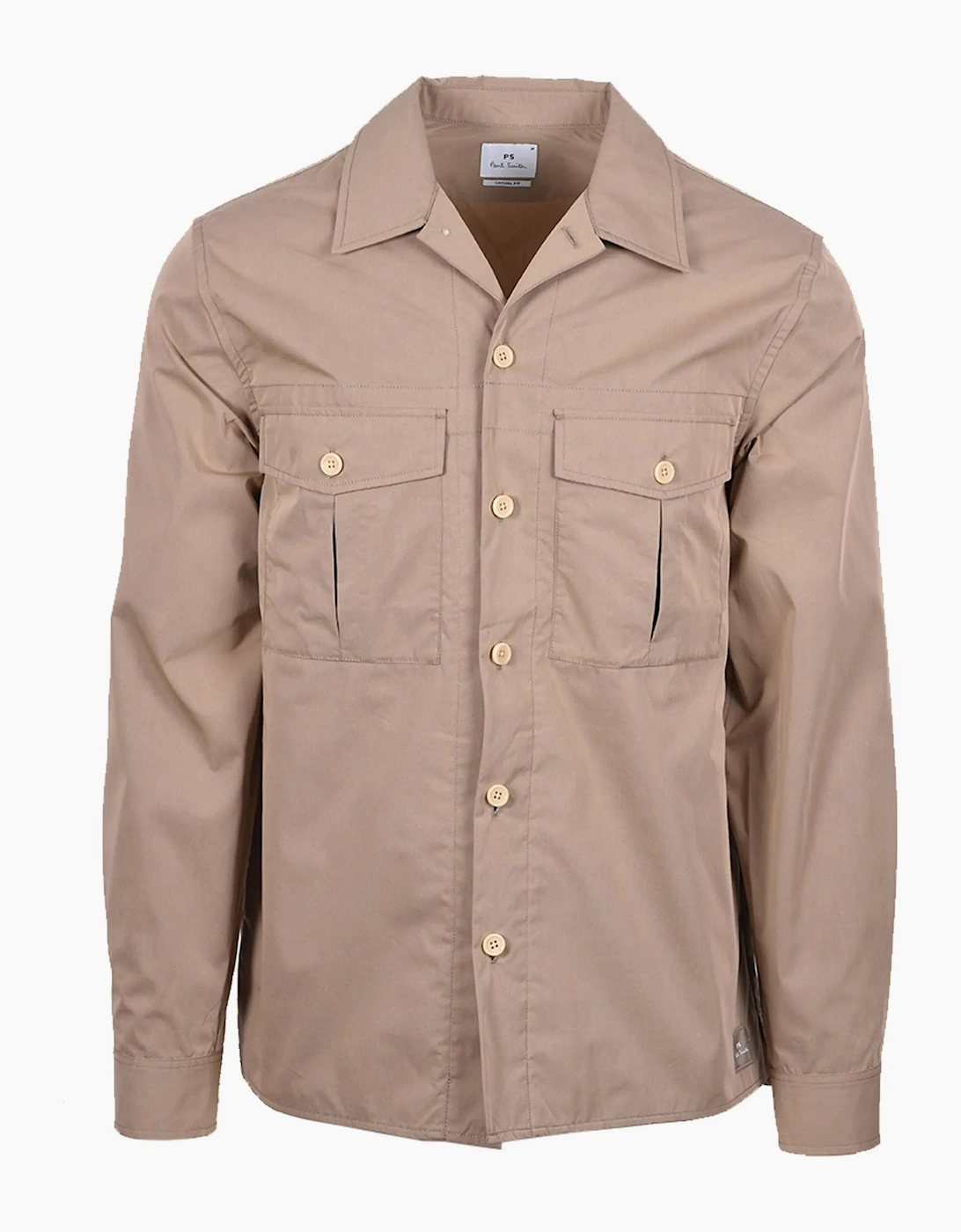 PAUL SMITH CASUAL SHIRT JACKET BEIGE, 4 of 3