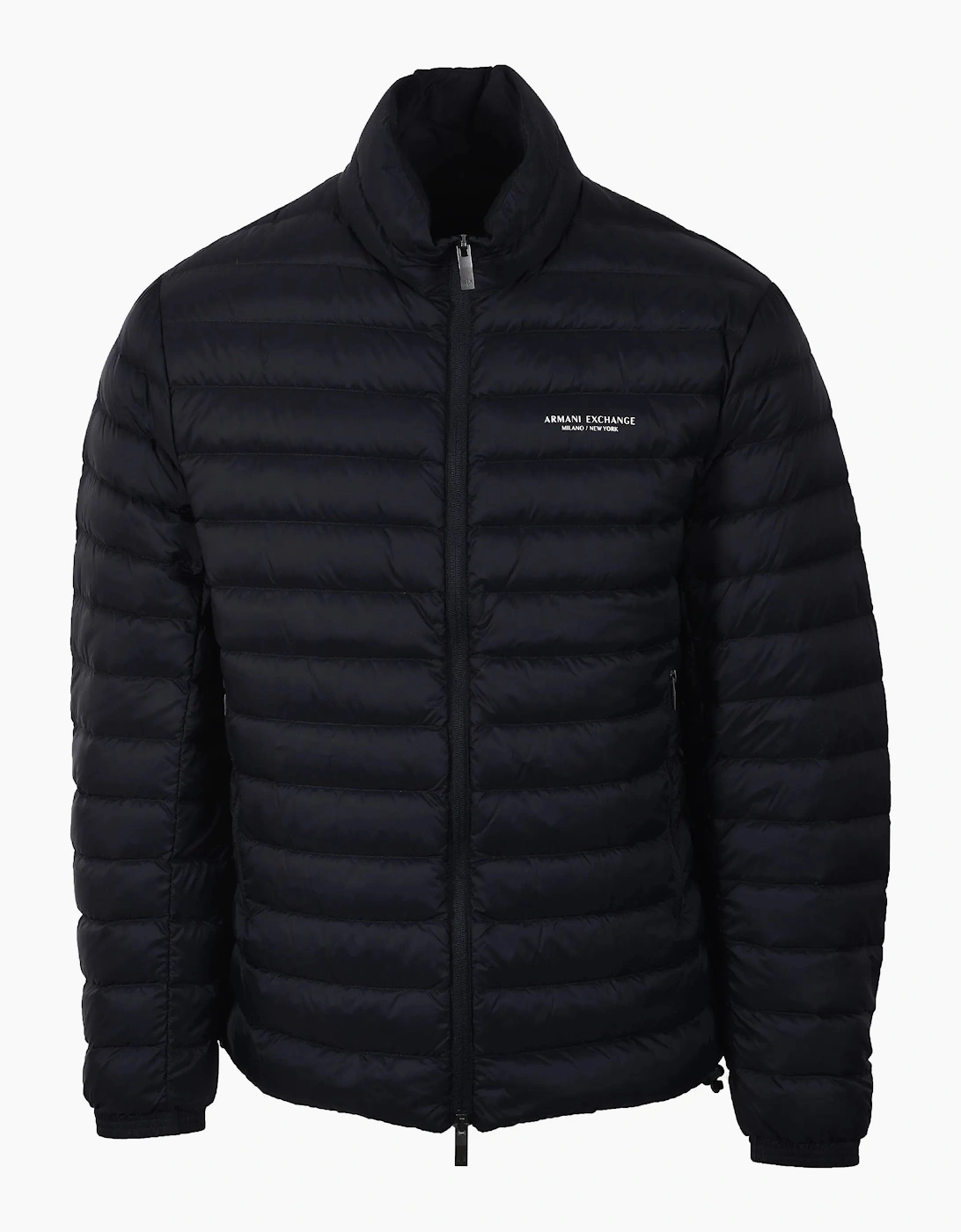 ARMANI EXCHANGE WOVEN DOWN JACKET DEEP NAVY, 4 of 3