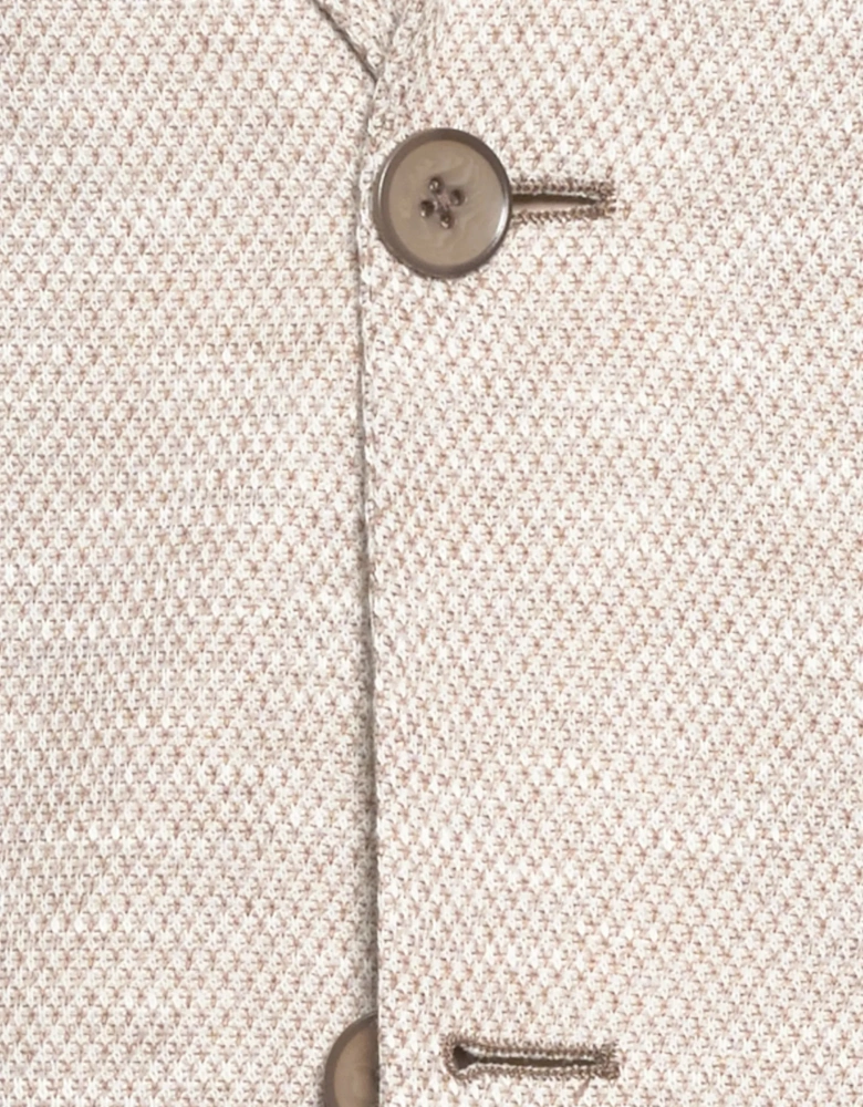 R2 NOTCH LAPEL JACKET BEIGE