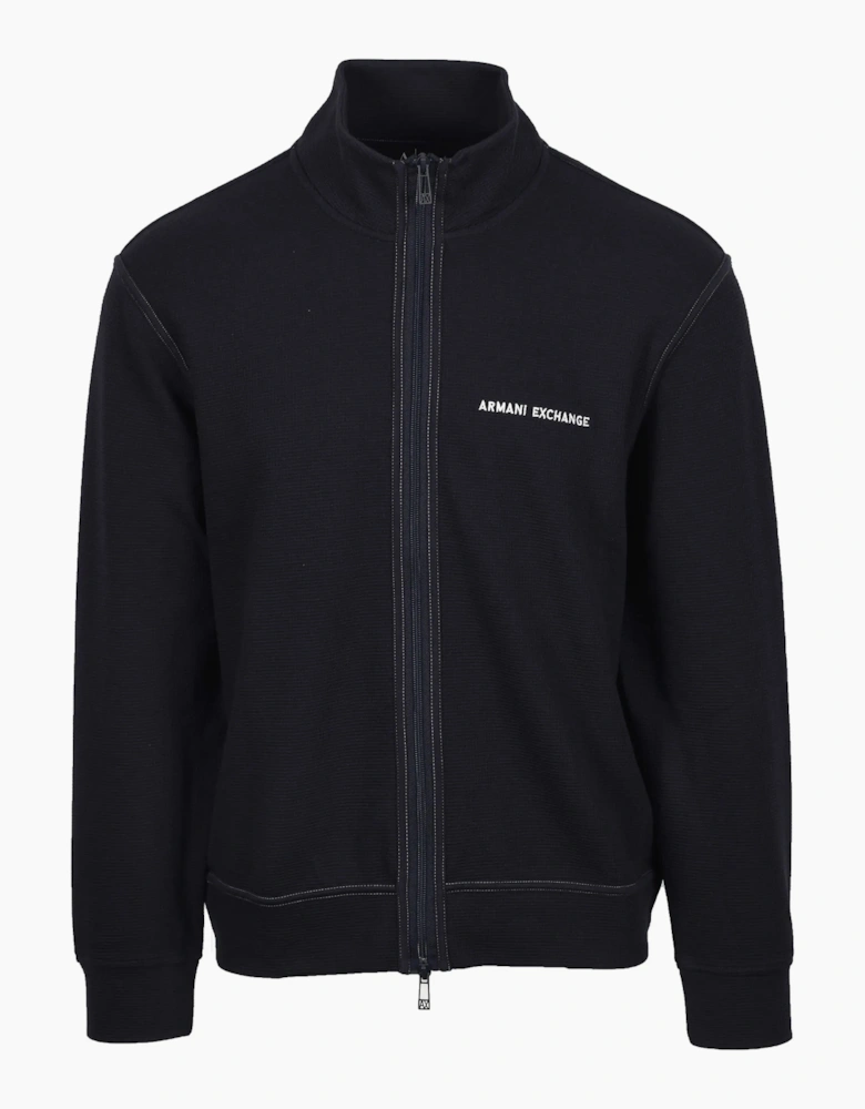 ARMANI EXCHANGE FULL ZIP SWEATSHIRT DEEP NAVY