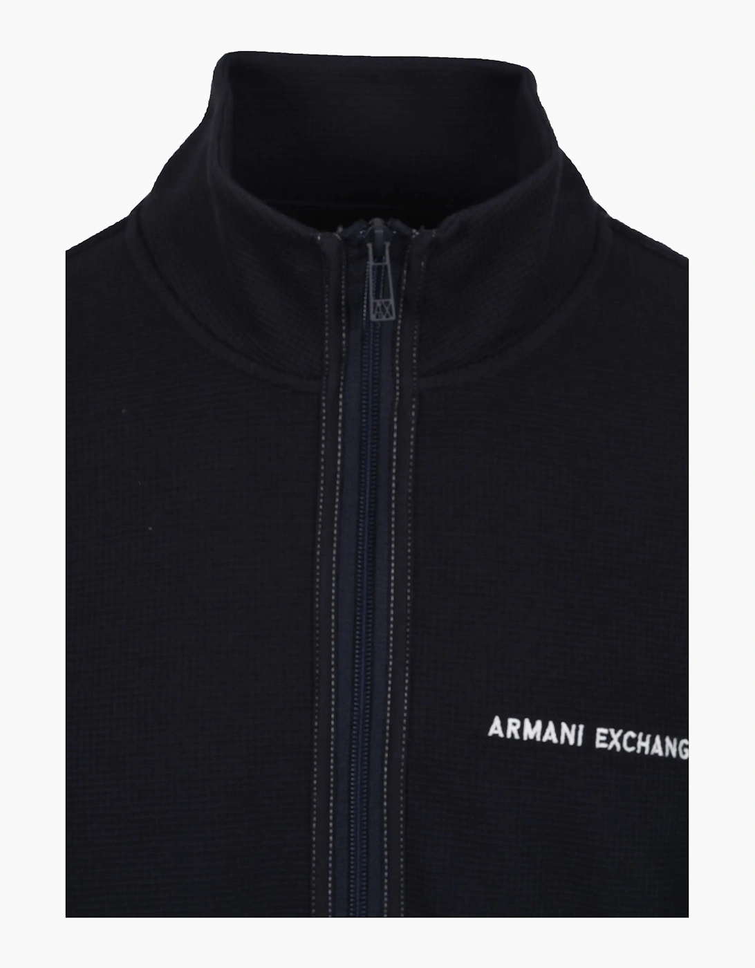 ARMANI EXCHANGE FULL ZIP SWEATSHIRT DEEP NAVY
