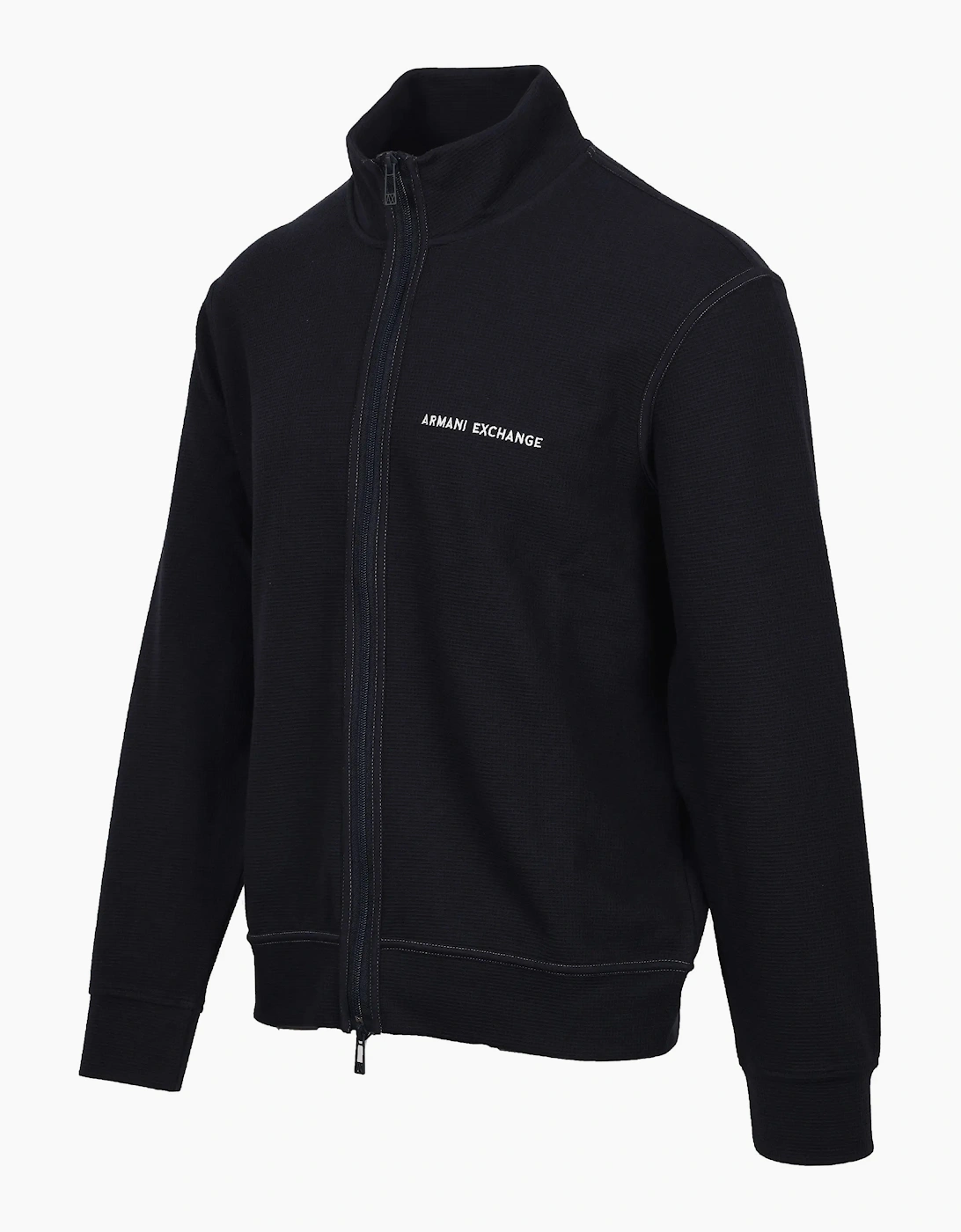 ARMANI EXCHANGE FULL ZIP SWEATSHIRT DEEP NAVY