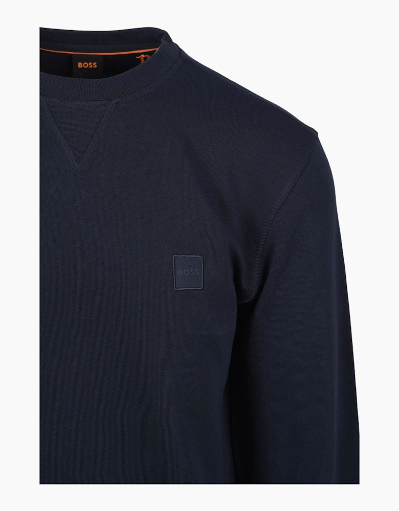 Boss Orange WESTART SWEATSHIRT DARK BLUE