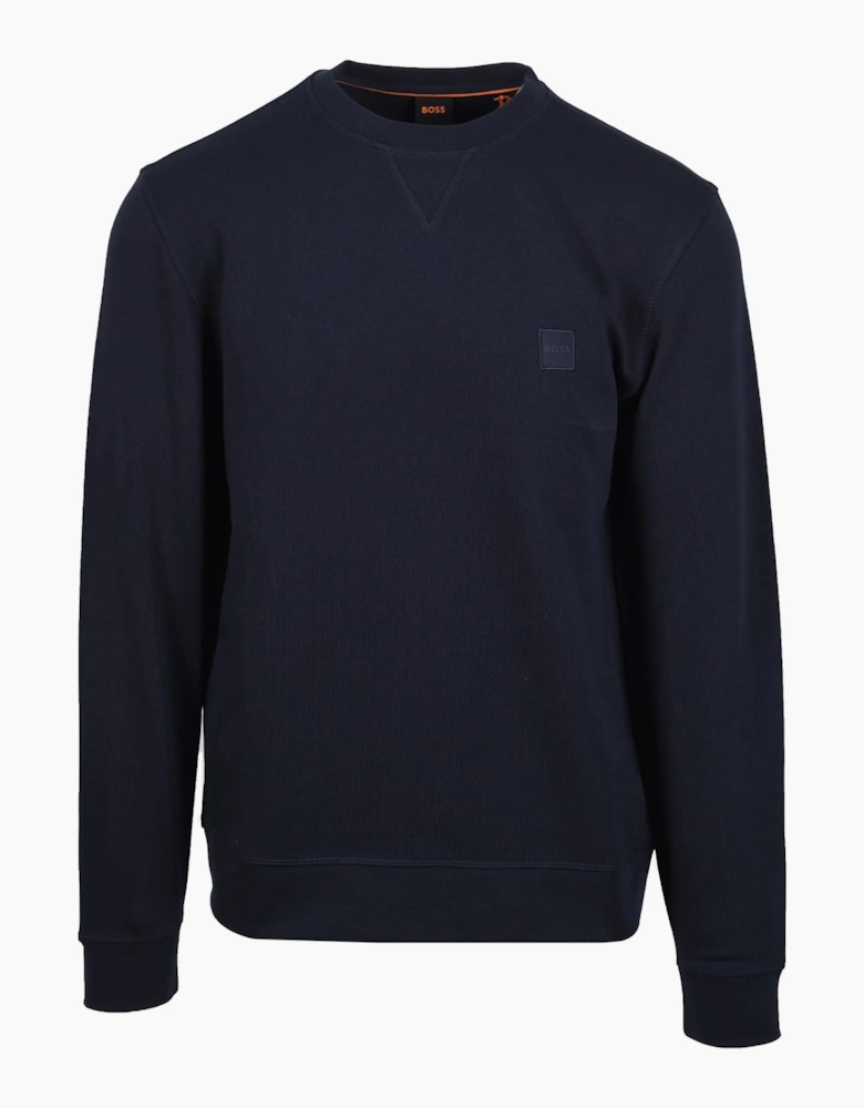 Boss Orange WESTART SWEATSHIRT DARK BLUE