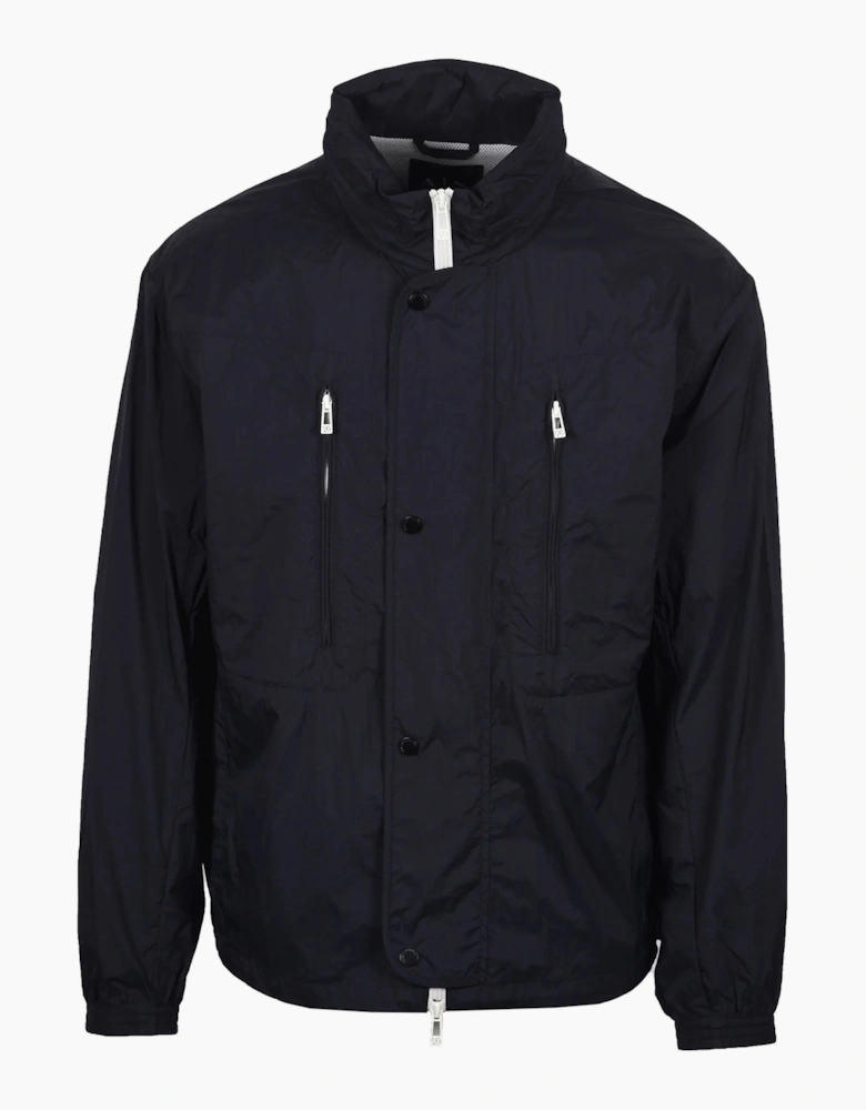 ARMANI EXCHANGE WOVEN JACKET DEEP NAVY