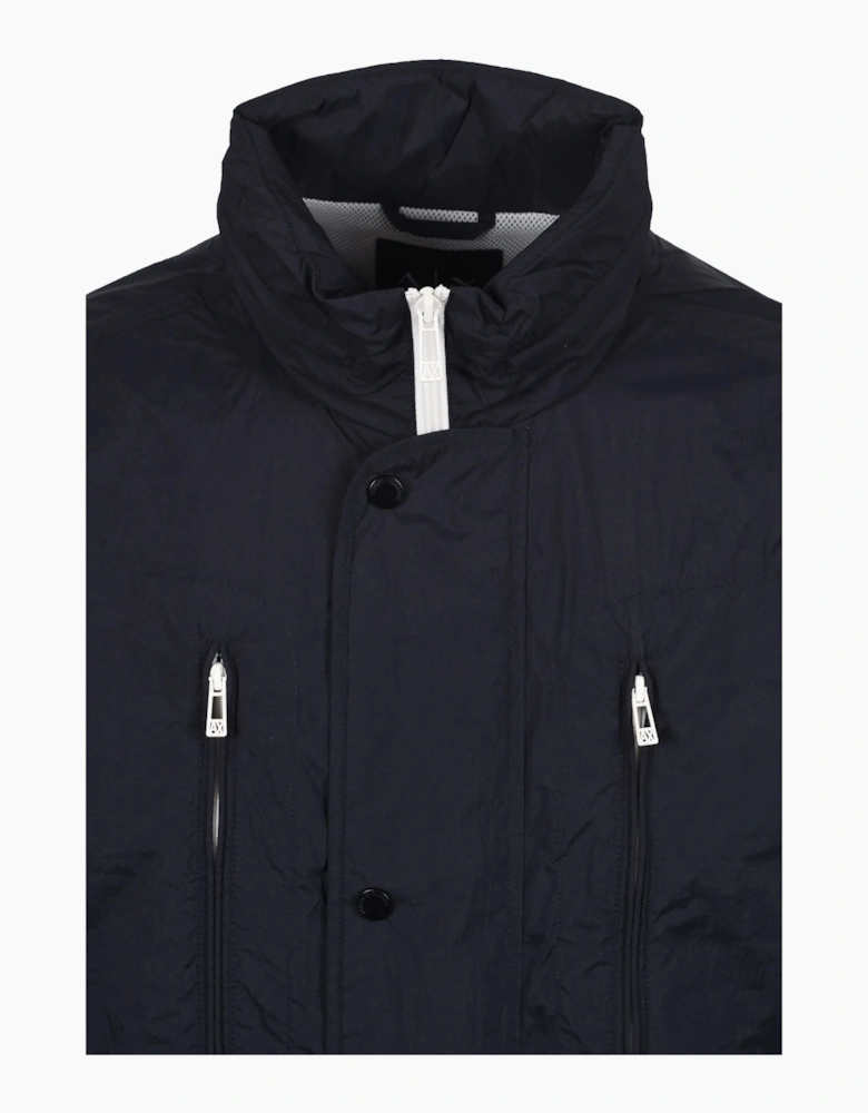 ARMANI EXCHANGE WOVEN JACKET DEEP NAVY