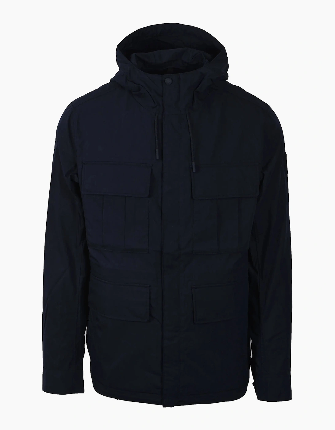 Belstaff Men's Navy Cargo Jacket Dark Ink - Size: 42