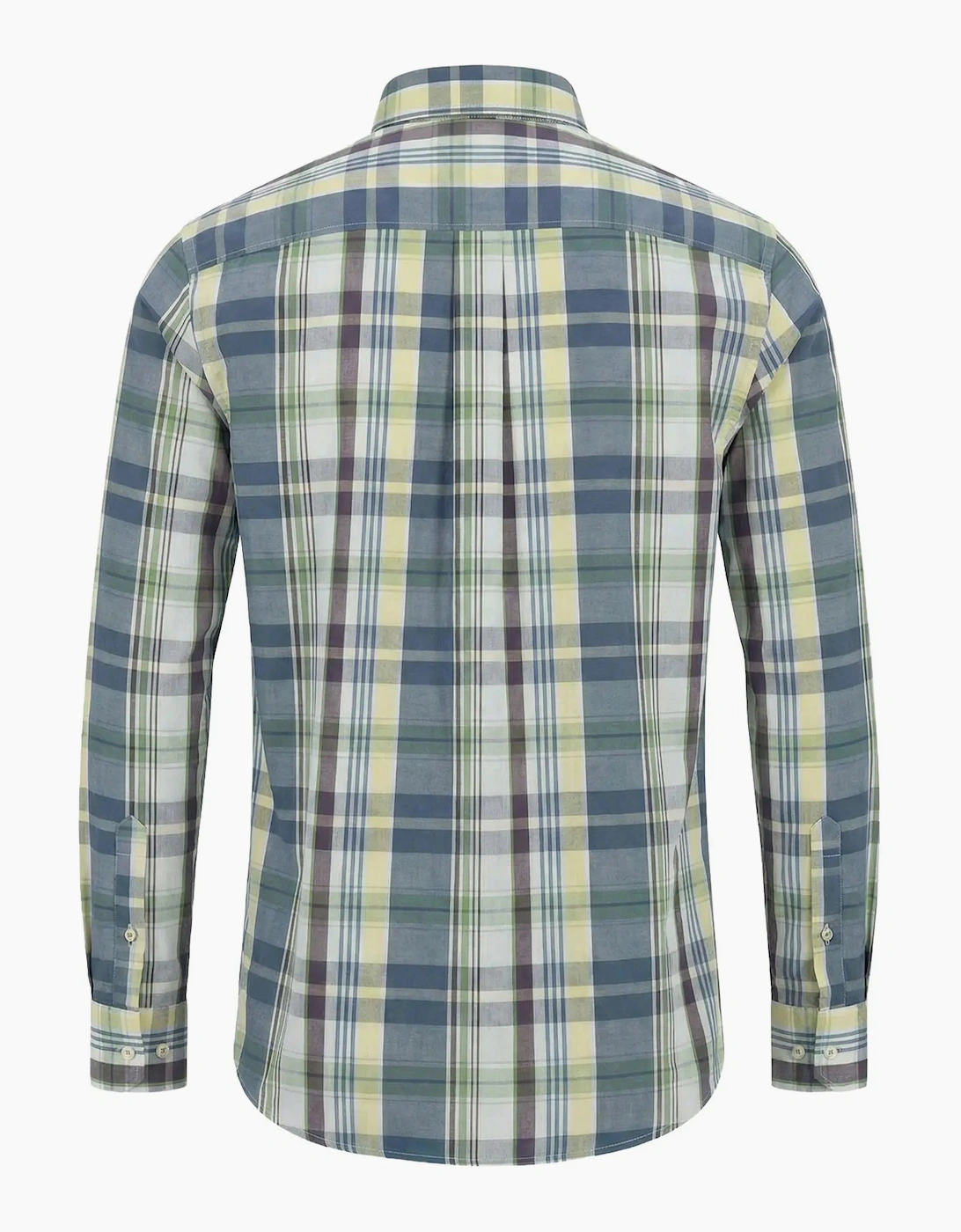 FYNCH-HATTON LONG SLEEVED SHIRT AUBERGINE