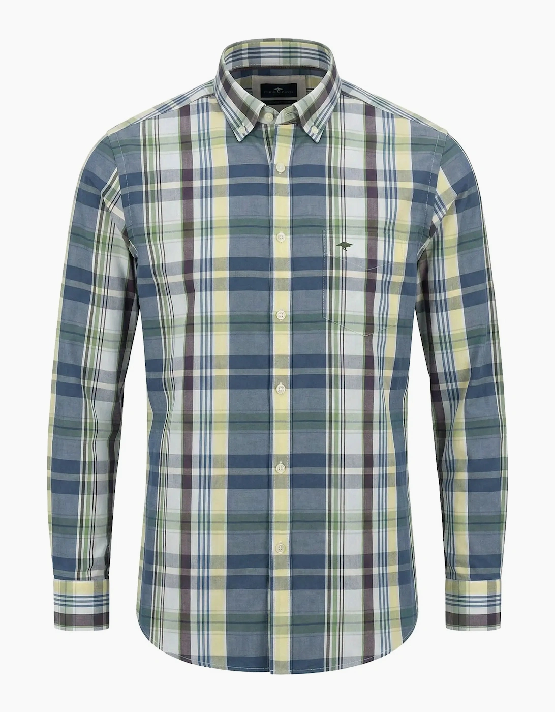 Fynch Hatton Men's Purple Fynch-Hatton Long Sleeved Shirt Aubergine  40 Size L