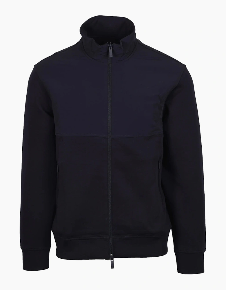 ARMANI EXCHANGE FULL ZIP SWEATSHIRT DEEP NAVY